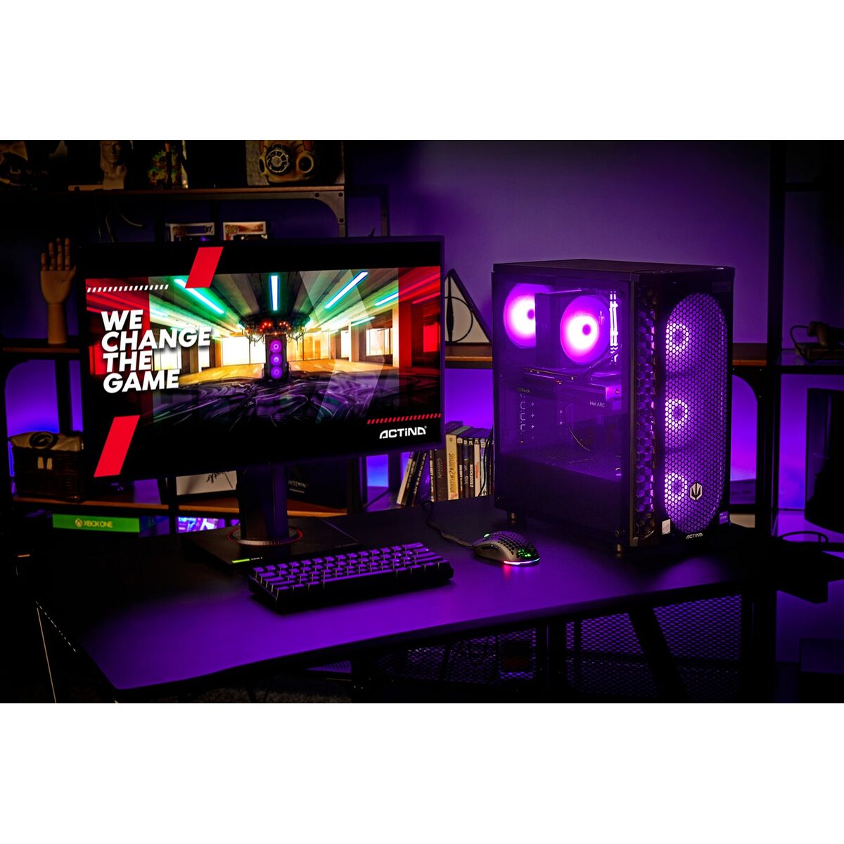 Desktop PC Actina KOMAAAGIP1437 AMD Ryzen 7 5700X 32 GB RAM 1 TB SSD Desktop PC Actina KOMAAAGIP1437 AMD Ryzen 7 5700X 32 GB RAM 1 TB SSD