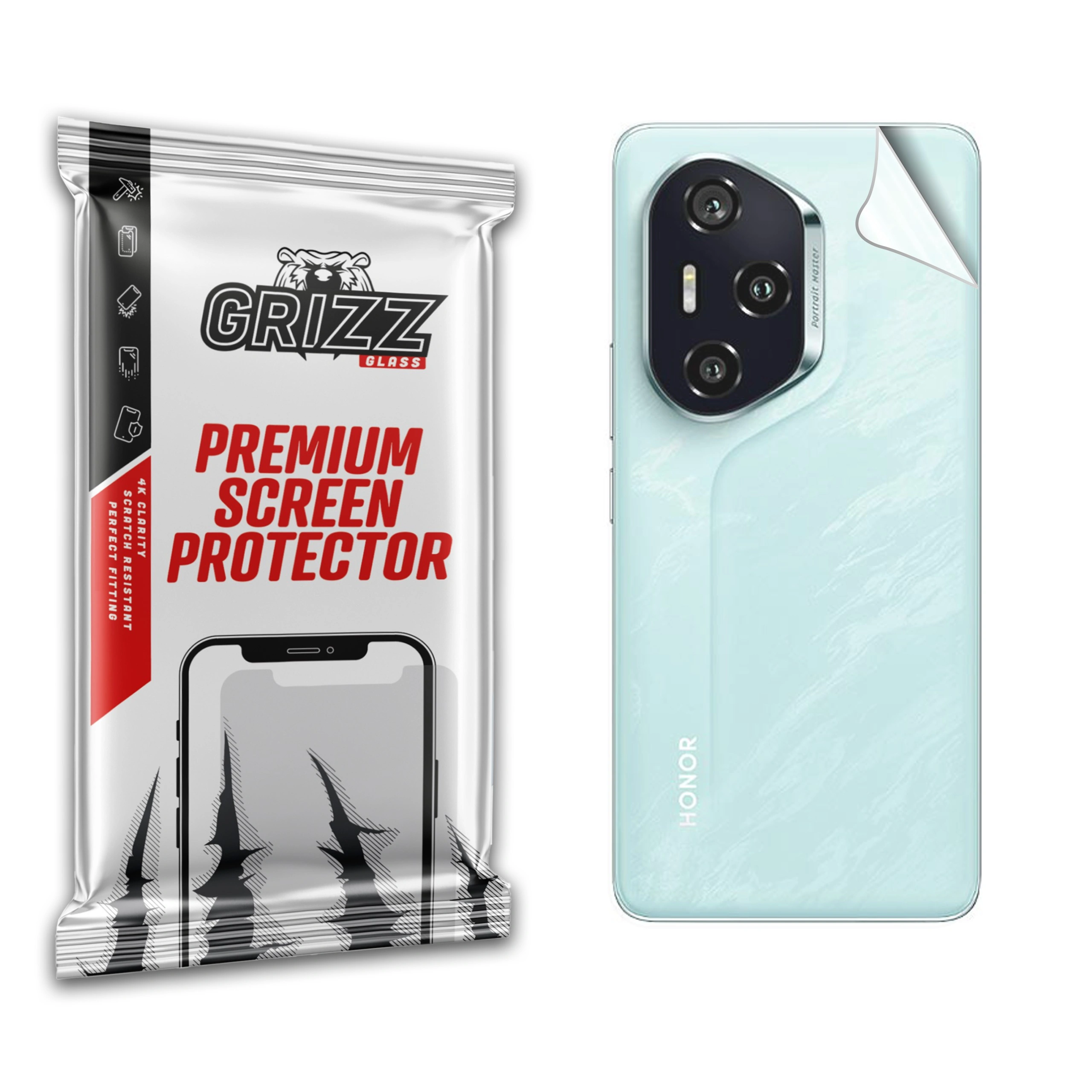 GrizzGlass SatinSkin Honor 300 Pro