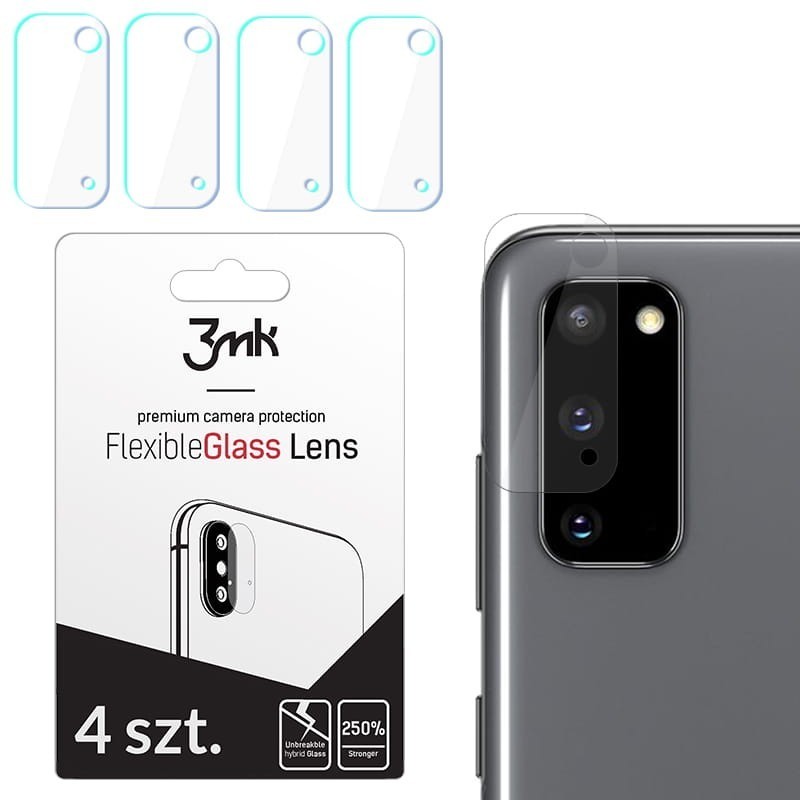 3MK Lens Protection Samsung Galaxy S20 [4 PACK]