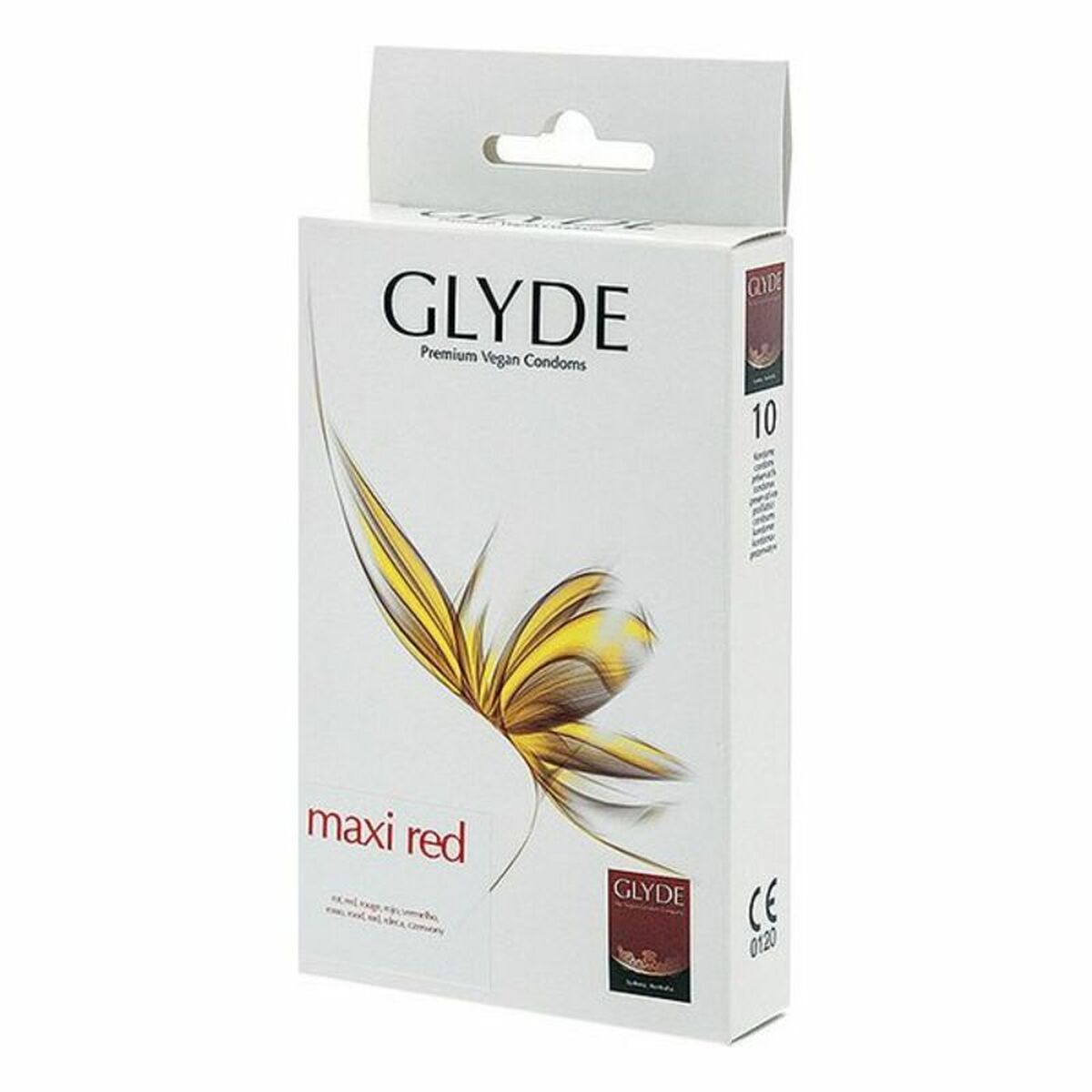 Condoms Glyde Maxi Red