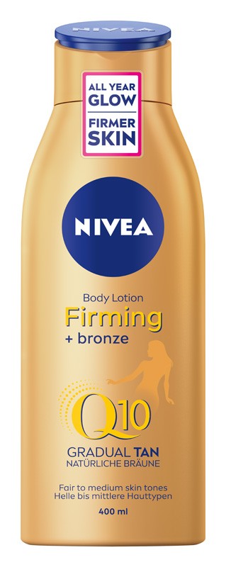 Nivea Body Lotion Balsam do ciała brązujący Firming+Bronze Q10  400ml