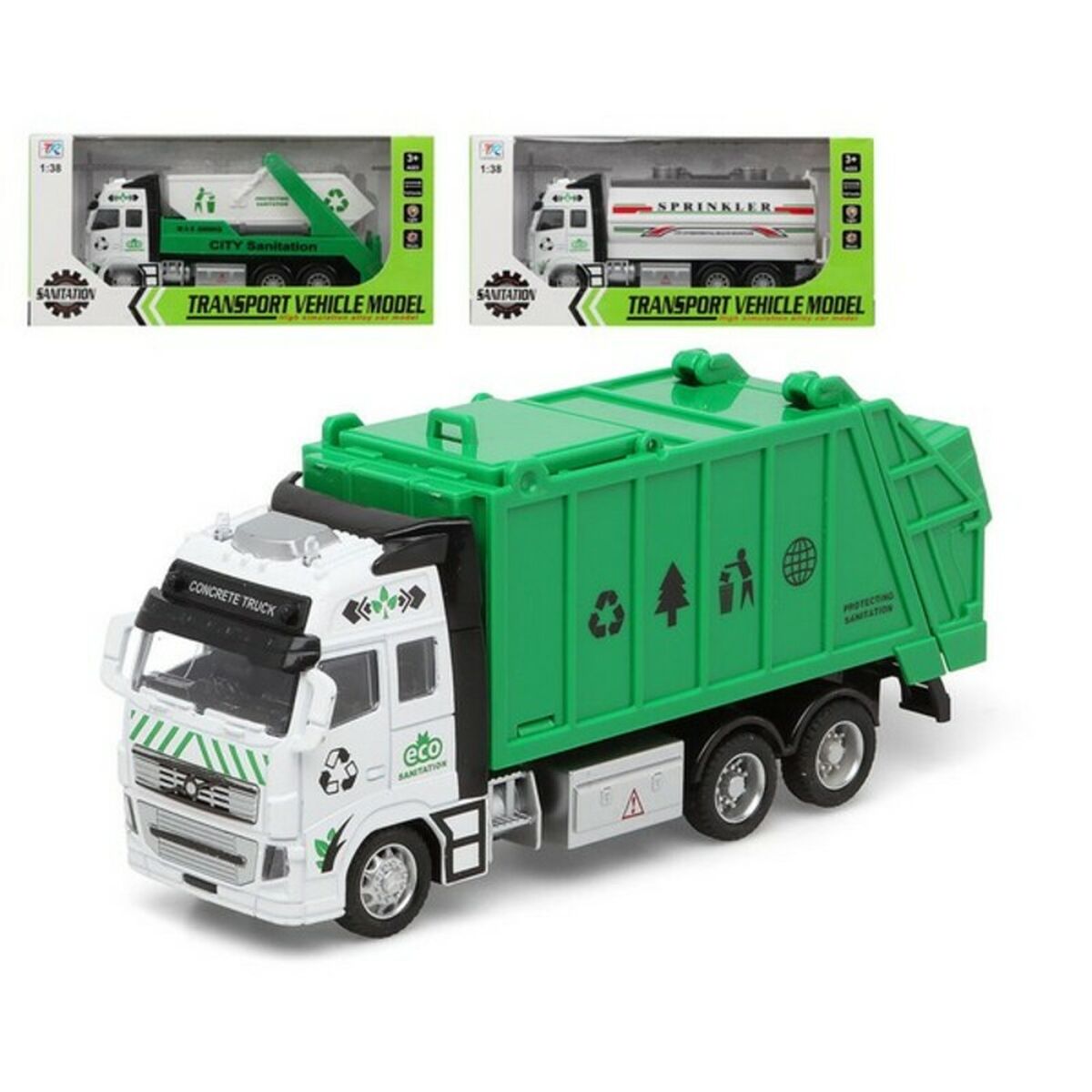 Garbage Truck 64086 25 x 12 cm