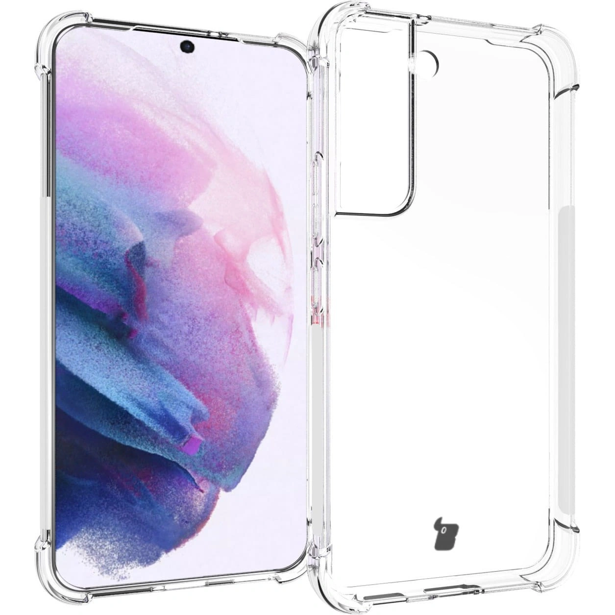 Bizon Case Clear Pack case + 2x screen glass + lens glass Samsung Galaxy S22 clear