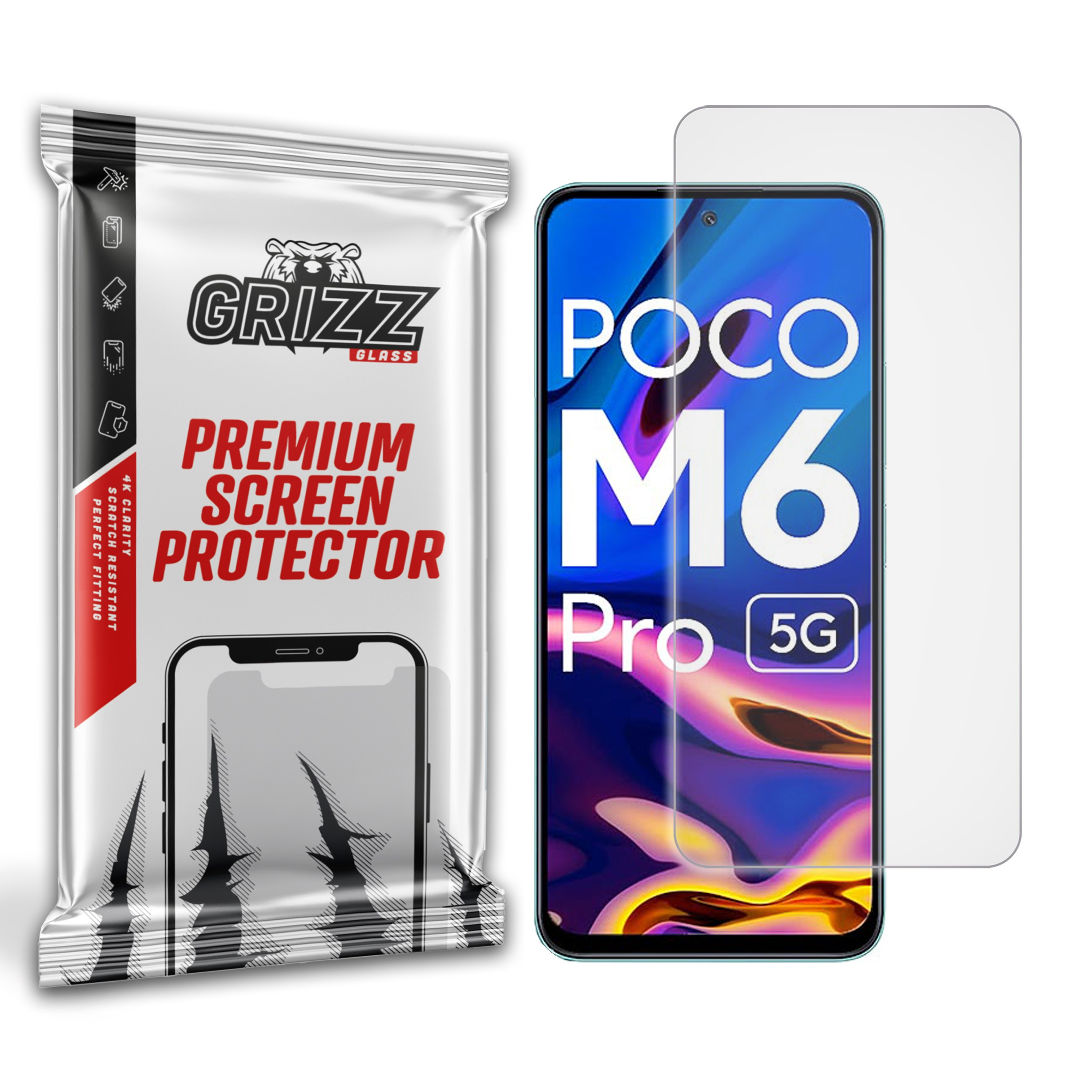 GrizzGlass PaperScreen Xiaomi POCO M6 Pro