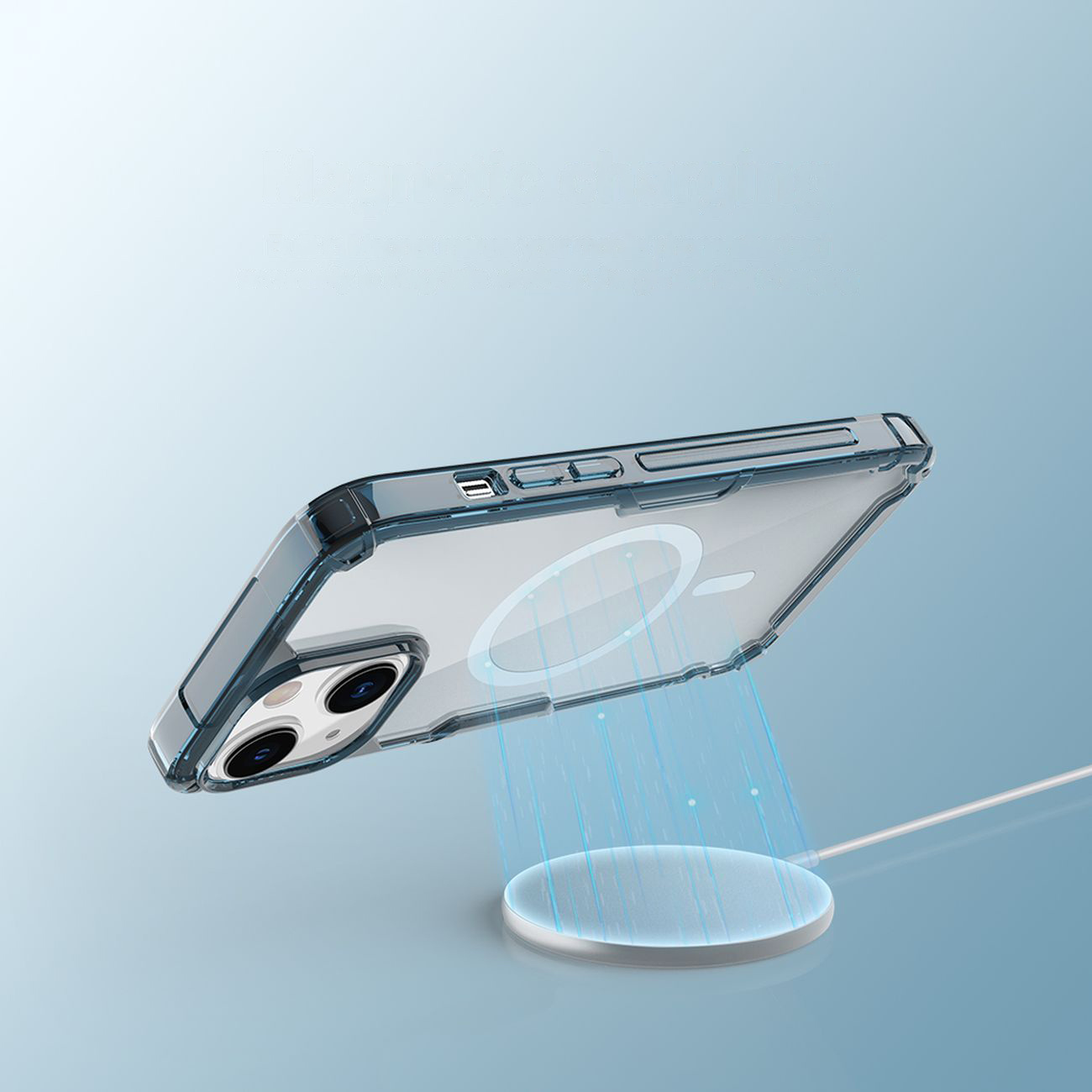Nillkin Nature Pro Magnetic Apple iPhone 15 blue