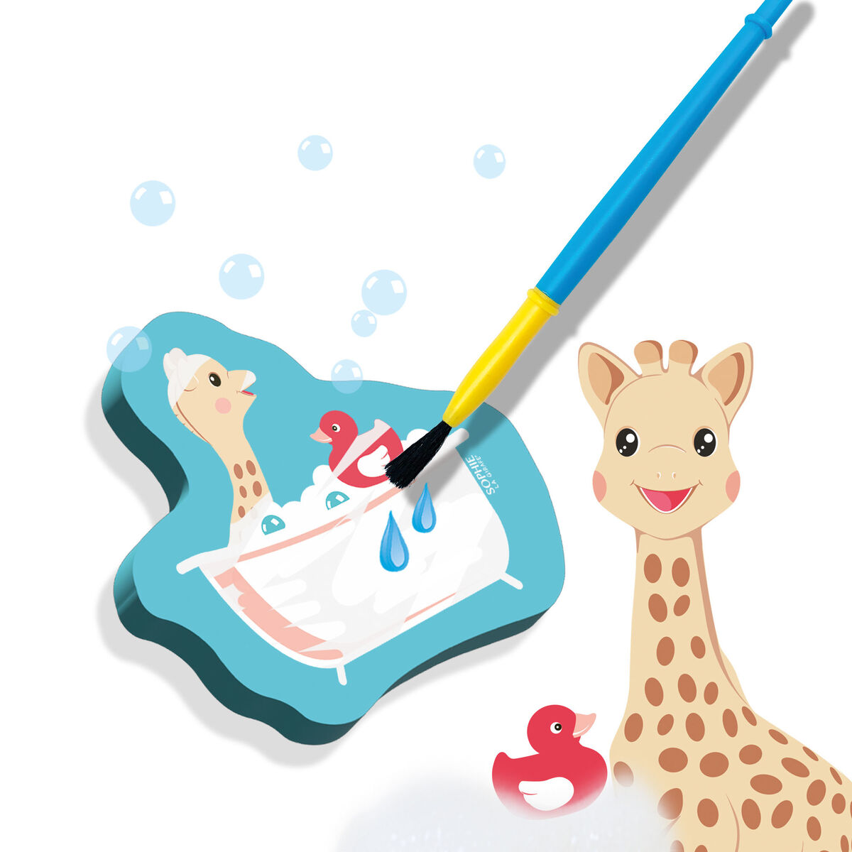 Bath Toys SES Creative Sophie La Girafe Coloring with water
