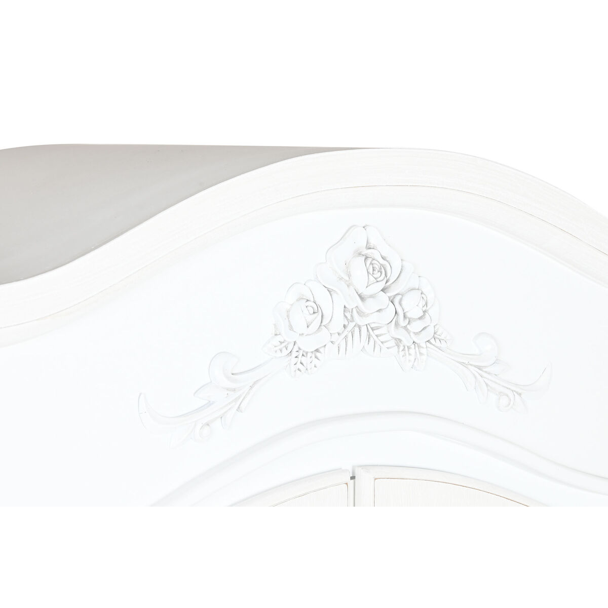 Display Stand Home ESPRIT White Wood Crystal 76 x 39 x 193 cm