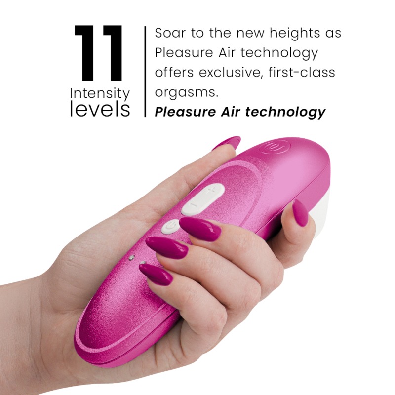 WOMANIZER - PRO VIBRANT CLITORAL STIMULATOR PINK