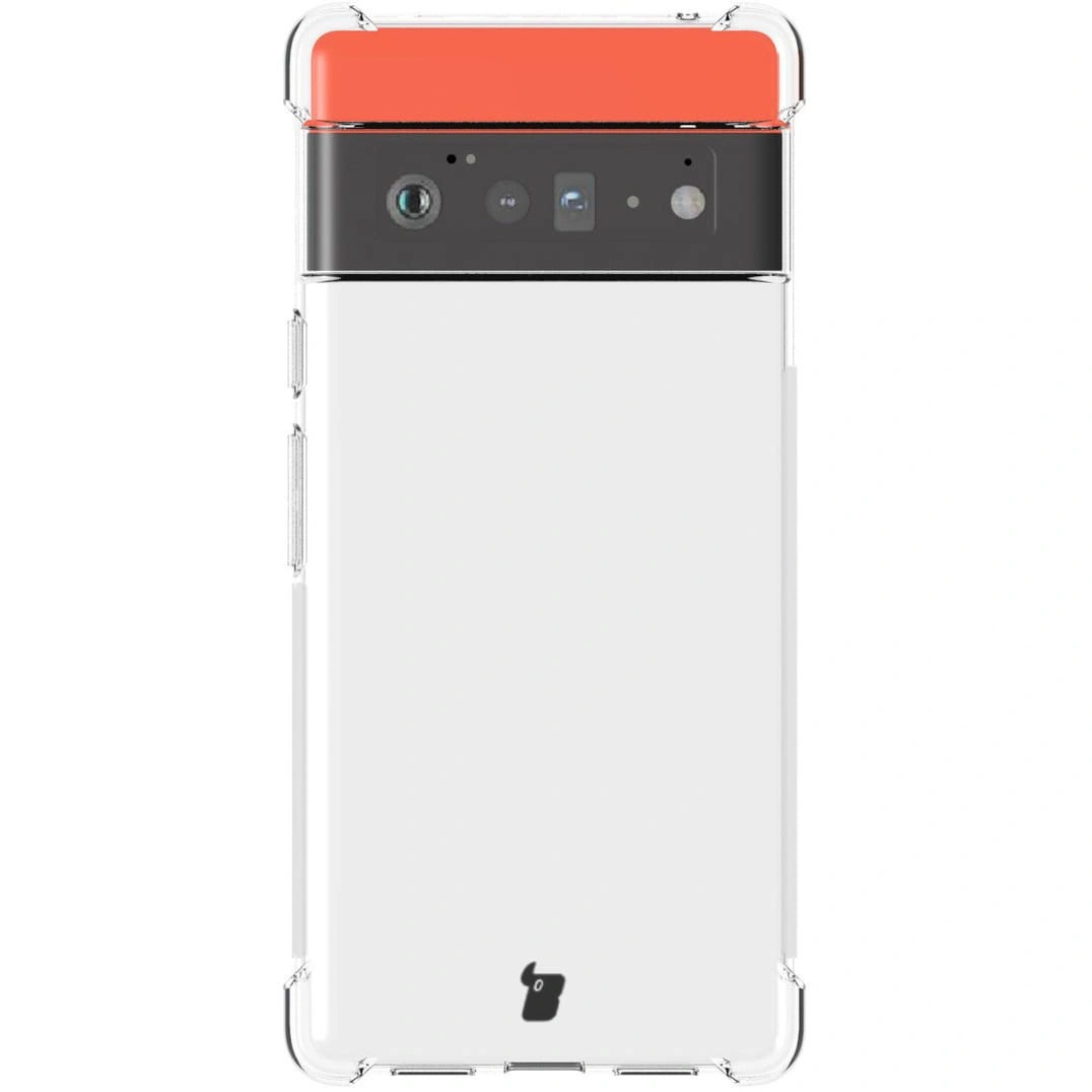 Bizon Case Clear Pack case + 2x screen film + lens protector Google Pixel 6 Pro clear