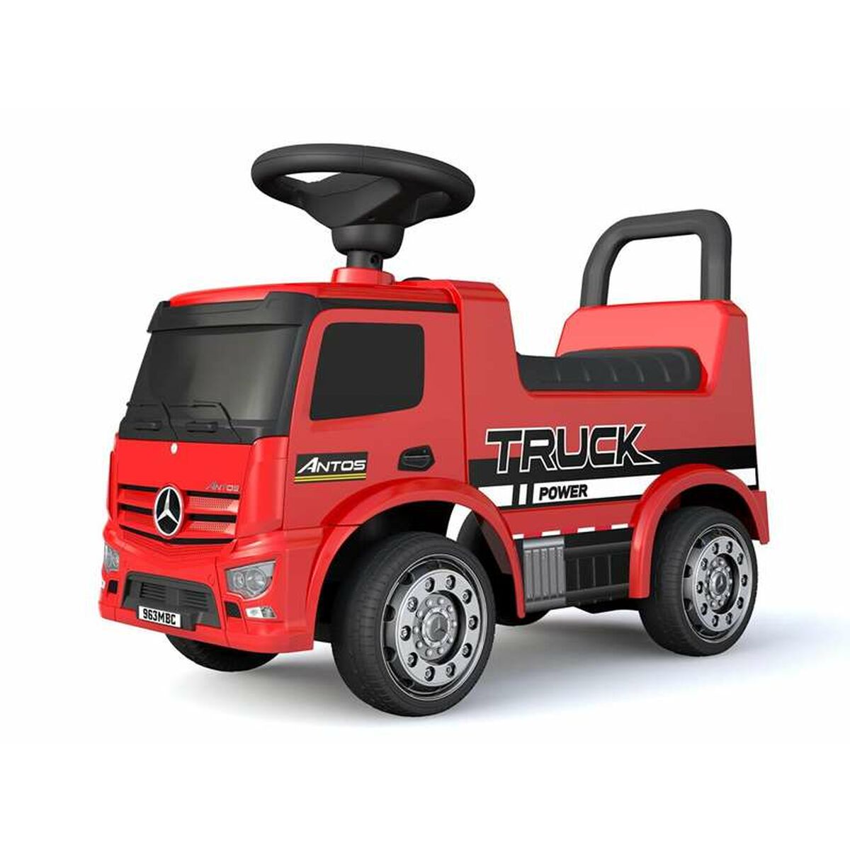 Rutschauto Injusa Mercedes Fireman Rot