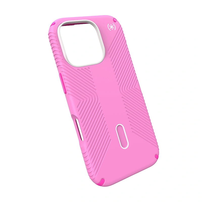 Case Speck Presidio2 Grip ClickLock & MagSafe Apple iPhone 16 Pro (True Pink / Shocking Pink / White)