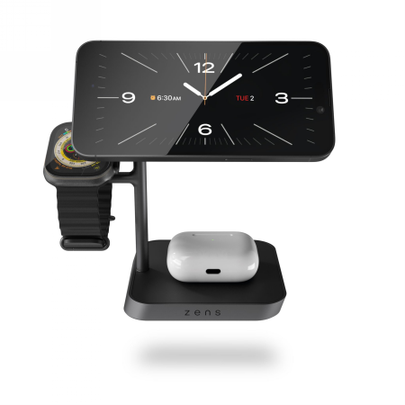 ZENS Office Charger Pro 3 Qi2 25W MagSafe 3in1 wireless charger