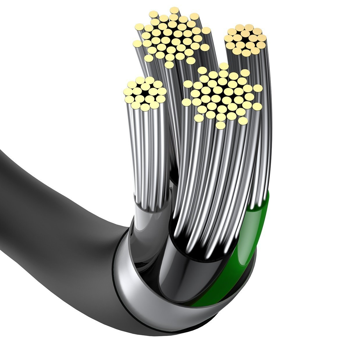 Baseus Superior Series Cable USB - Lightning 2.4A 2m (black)
