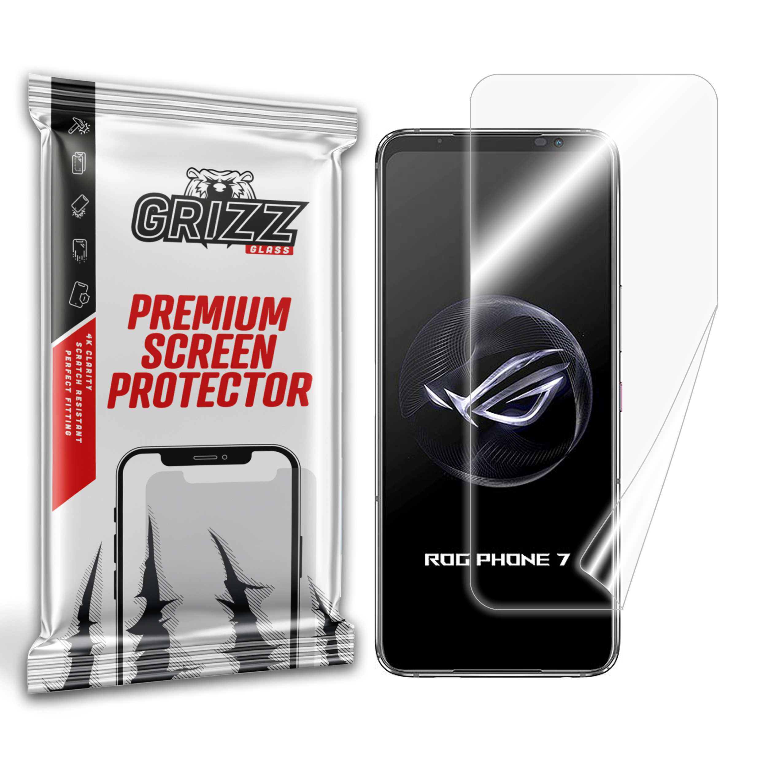 GrizzGlass CeramicFilm Asus ROG Phone 7 Ultimate