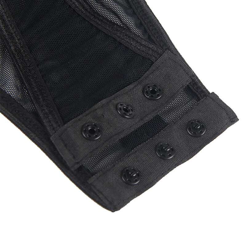SUBBLIME - TEDDY WITH GARTER STRAP DETAIL CHEST BLACK S/M SUBBLIME - TEDDY WITH GARTER STRAP DETAIL CHEST BLACK S/M