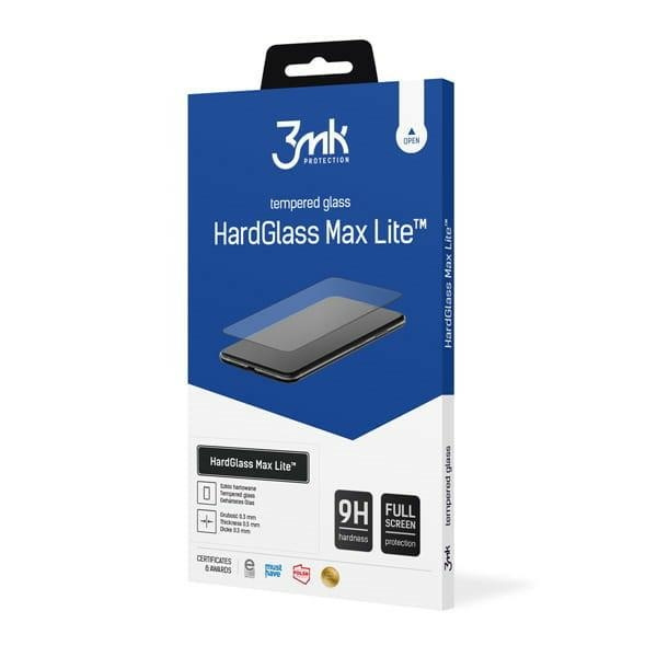 3MK HardGlass Max Lite Xiaomi Redmi Note 12 Pro black