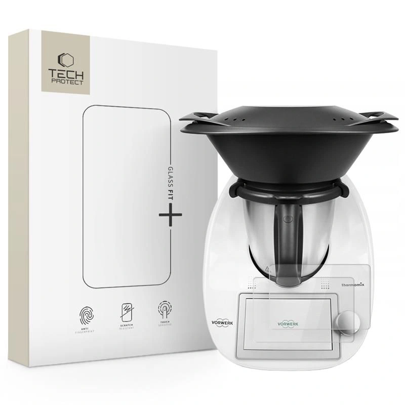 Szkło hartowane Tech-Protect Glass Fit+ Thermomix Tm6 Clear [2 PACK]