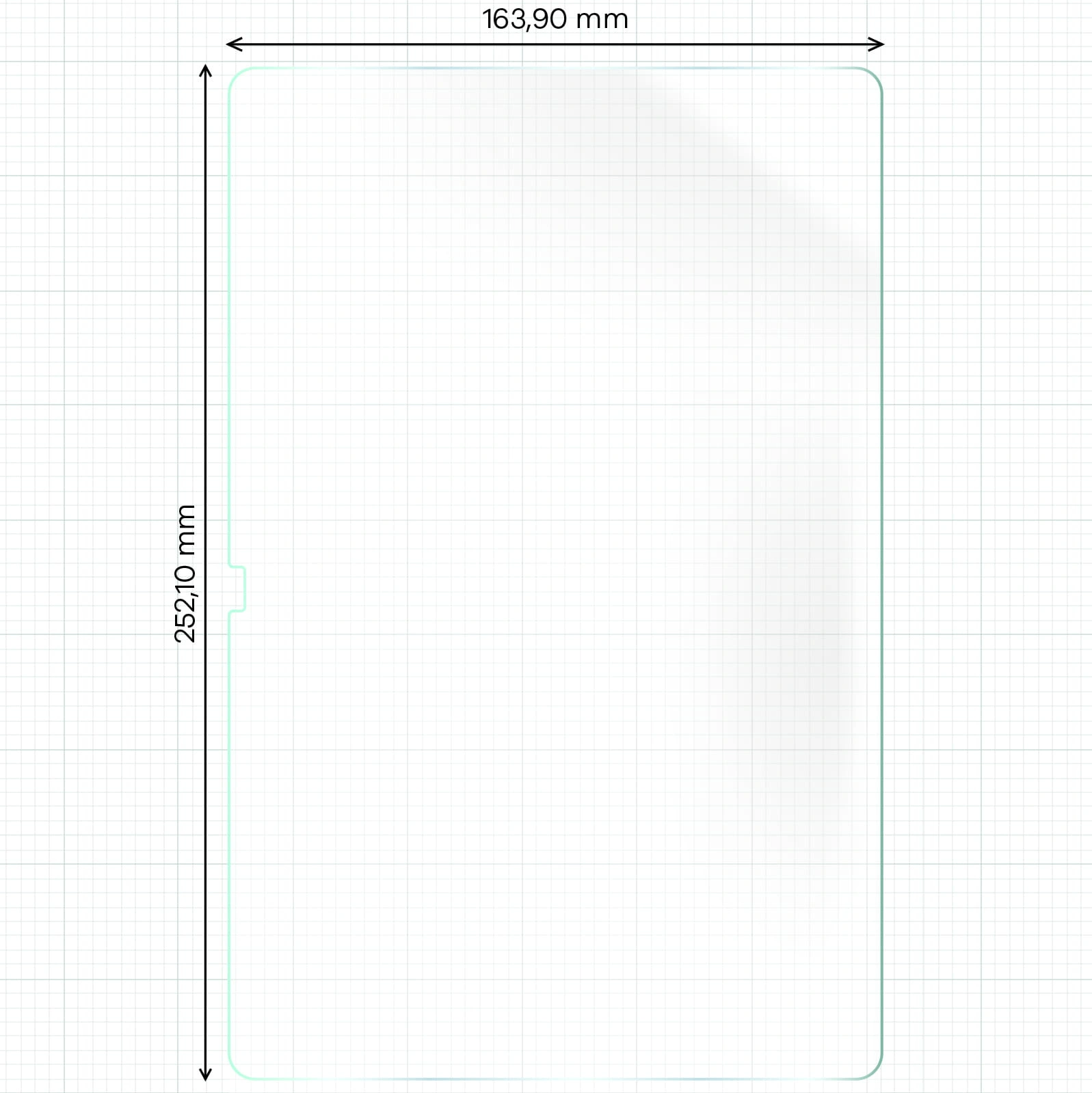 Bizon Film Tab Papirus Samsung Galaxy Tab A9 Plus [2 PACK]