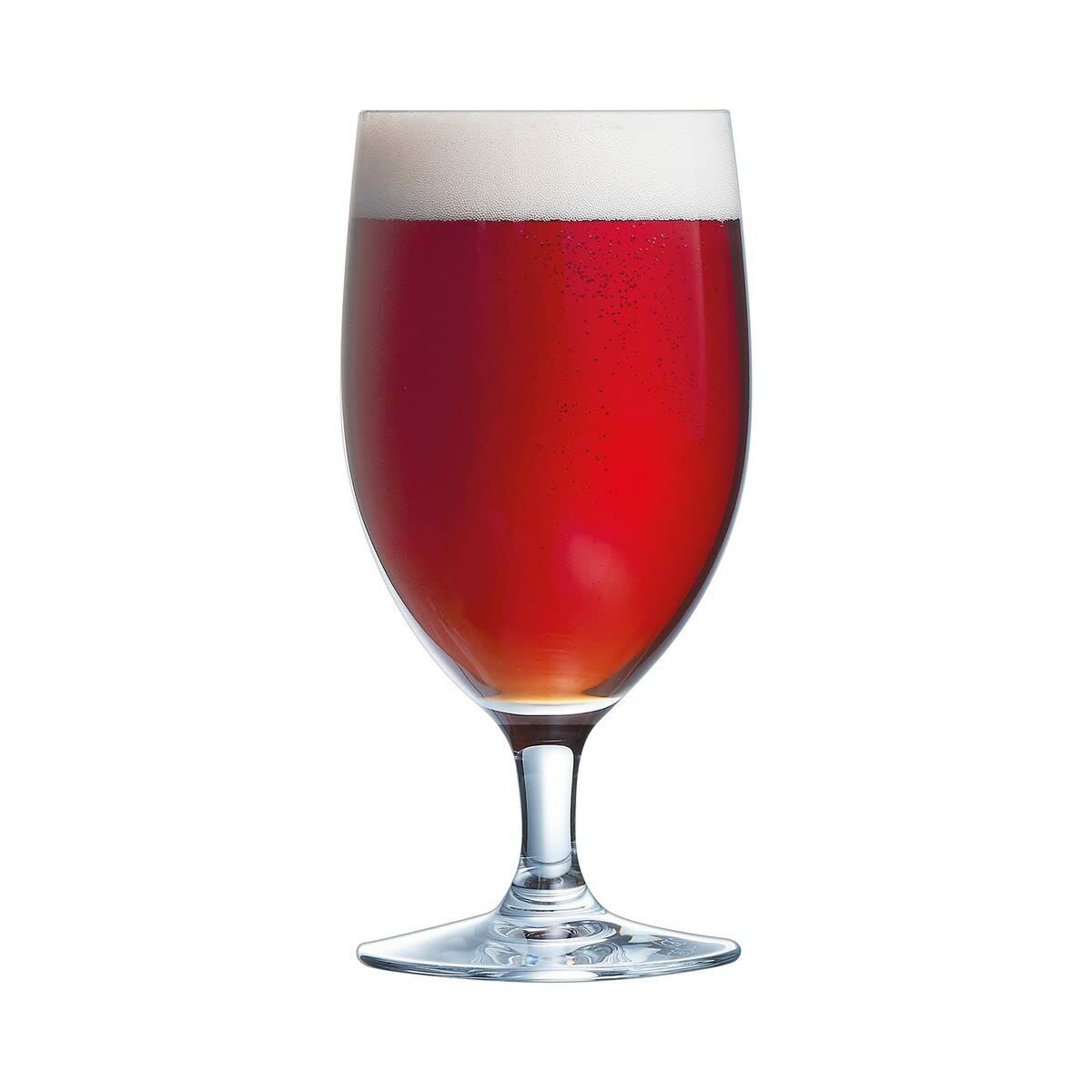 Set of cups Chef & Sommelier Cabernet Beer Transparent Glass (400 ml) (6 Units)