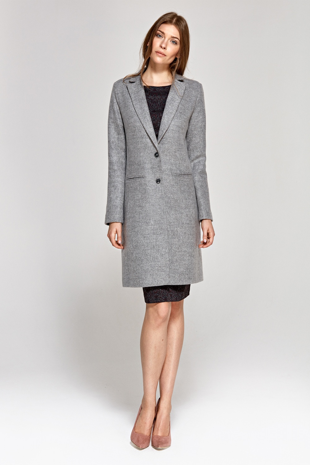  Coat model 149392 Nife  grey