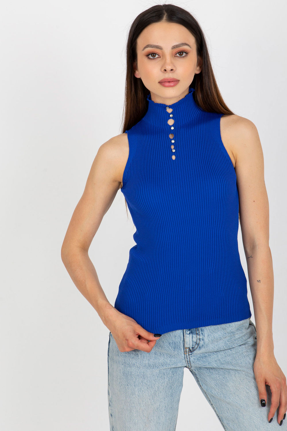  Blouse model 181566 Badu  blue