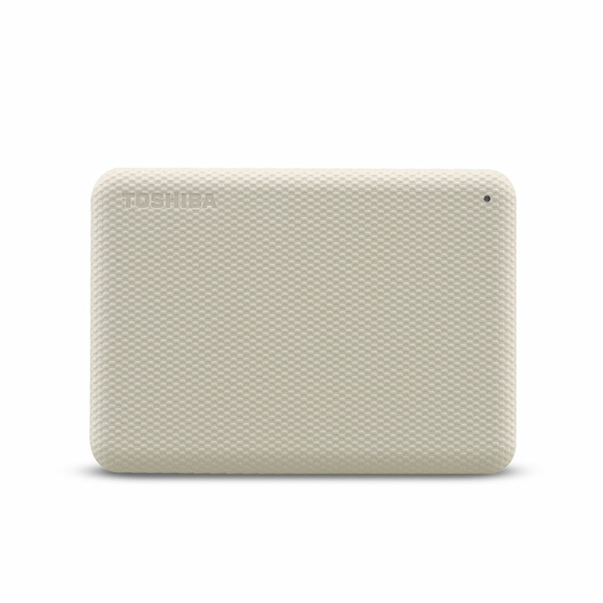 External Hard Drive Toshiba CANVIO ADVANCE Beige White 4TB USB 3.2 Gen 1