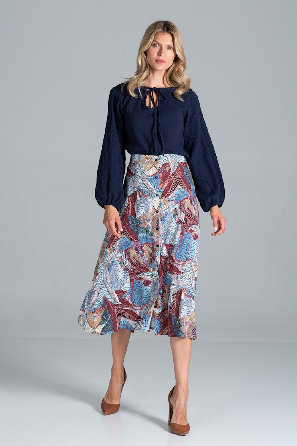  Skirt model 157495 Figl  multicolor