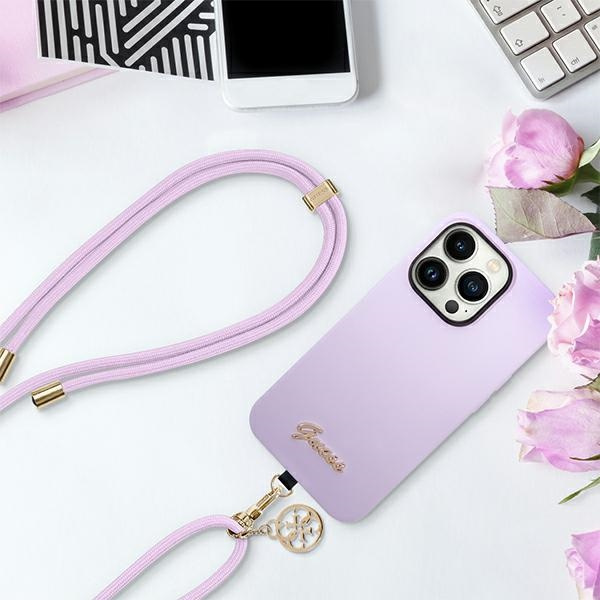 Guess GUOUCNMG4EU Universal CBDY Cord Nylon 4G Metal Charm lila