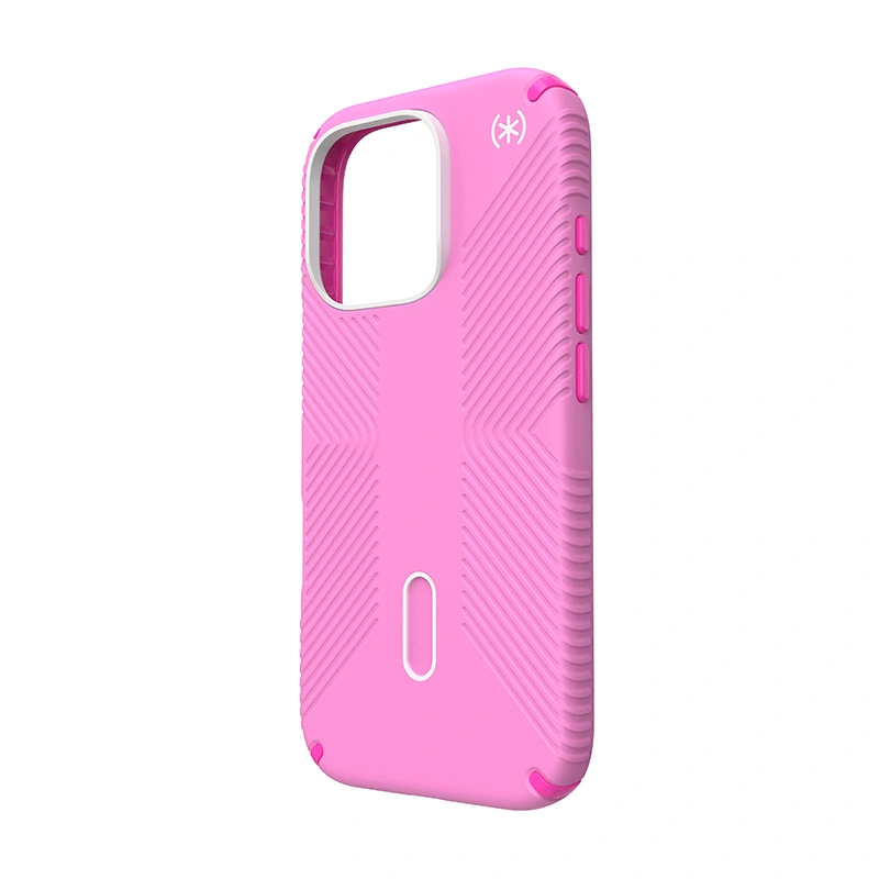 Case Speck Presidio2 Grip ClickLock & MagSafe Apple iPhone 16 Pro (True Pink / Shocking Pink / White)