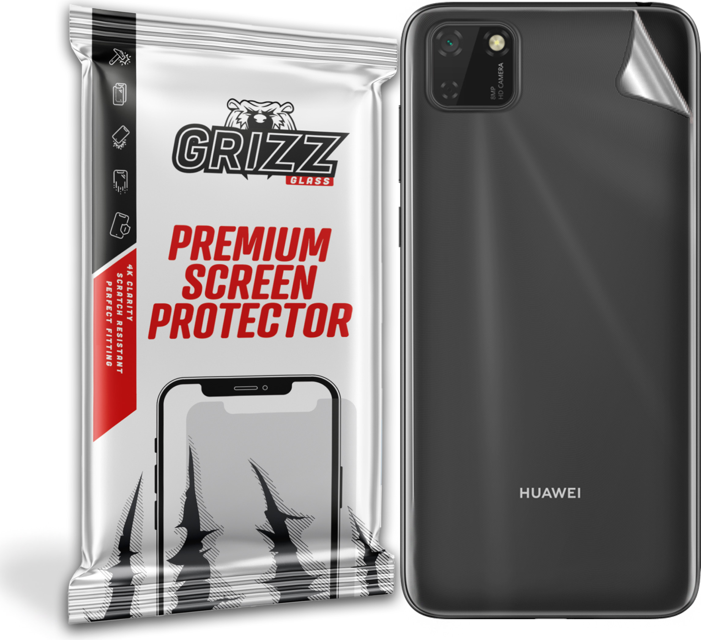 GrizzGlass SatinSkin Huawei Y5p