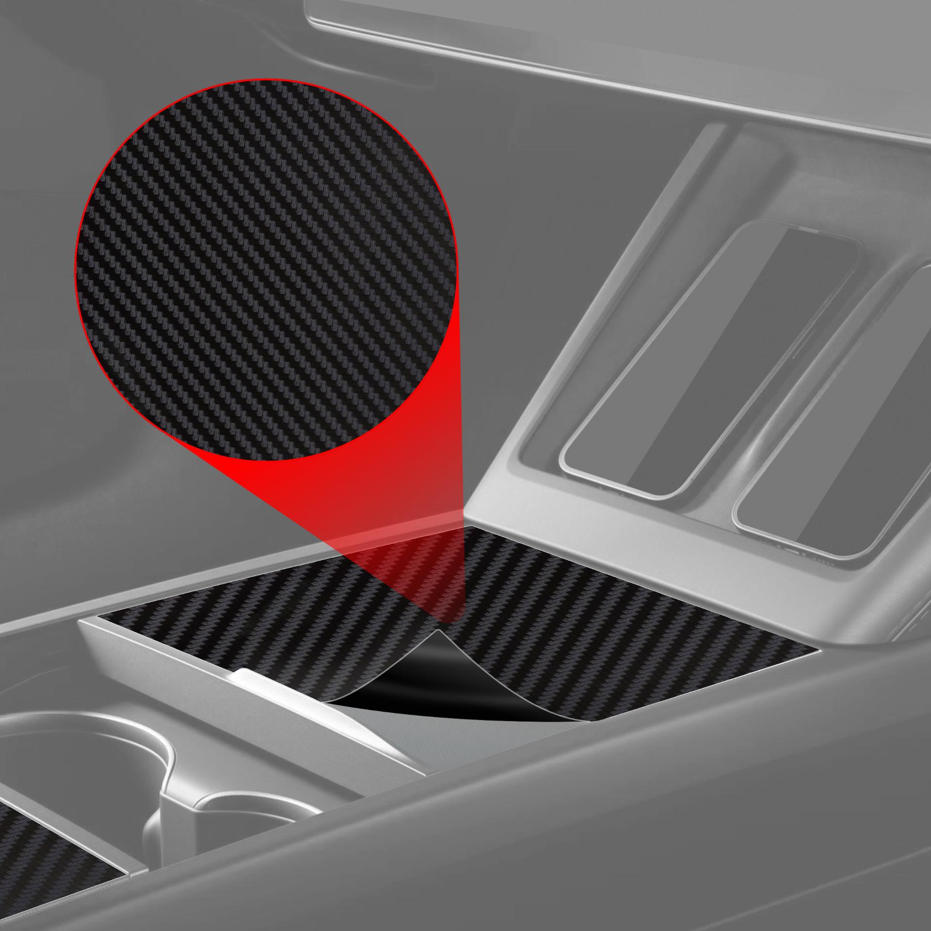 Folia do wnętrza GrizzGlass PianoSkin Matte do Volvo XC90 T8 Drive Mode (2015-2020) [2w1]