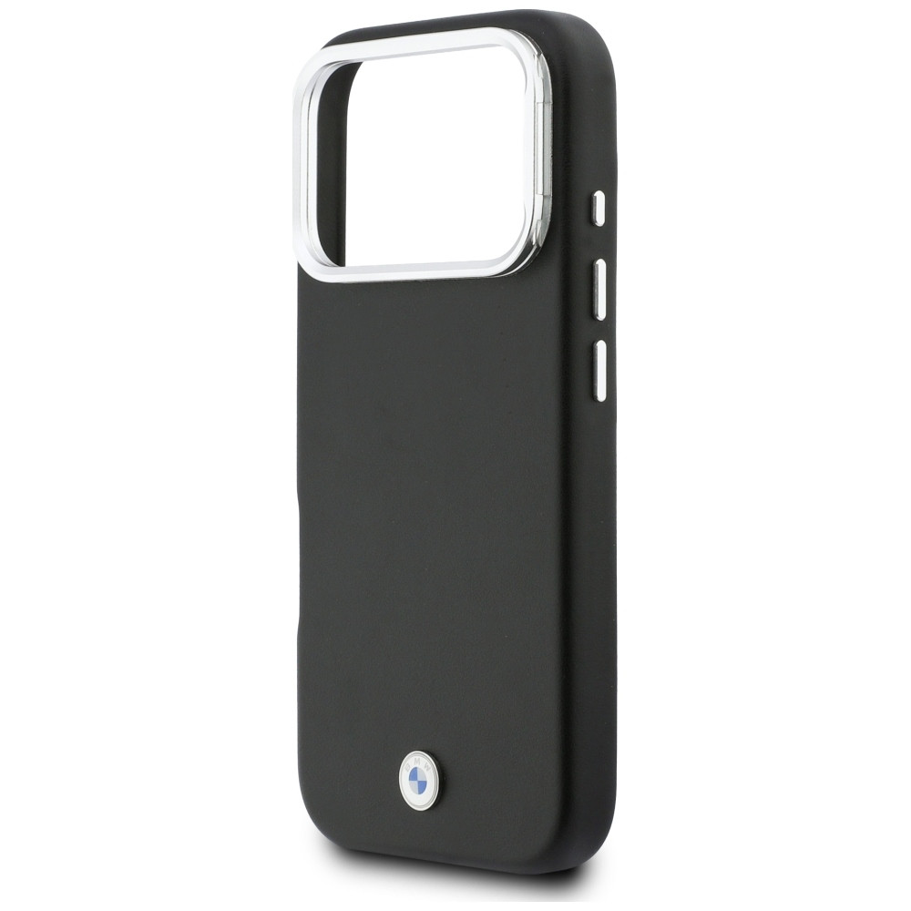 Etui BMW M Sign Metal Logo MagSafe do Apple iPhone 17 Pro czarny