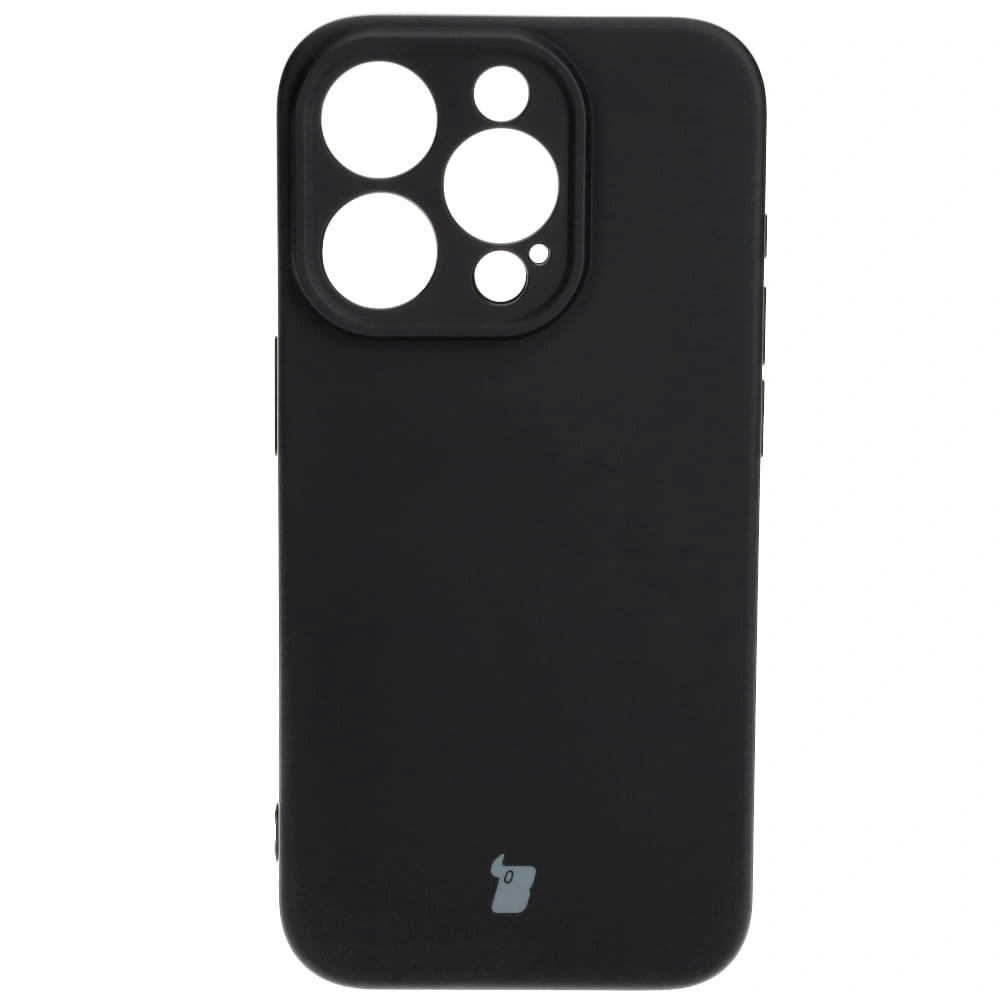 Bizon Case Silicone Apple iPhone 15 Pro black