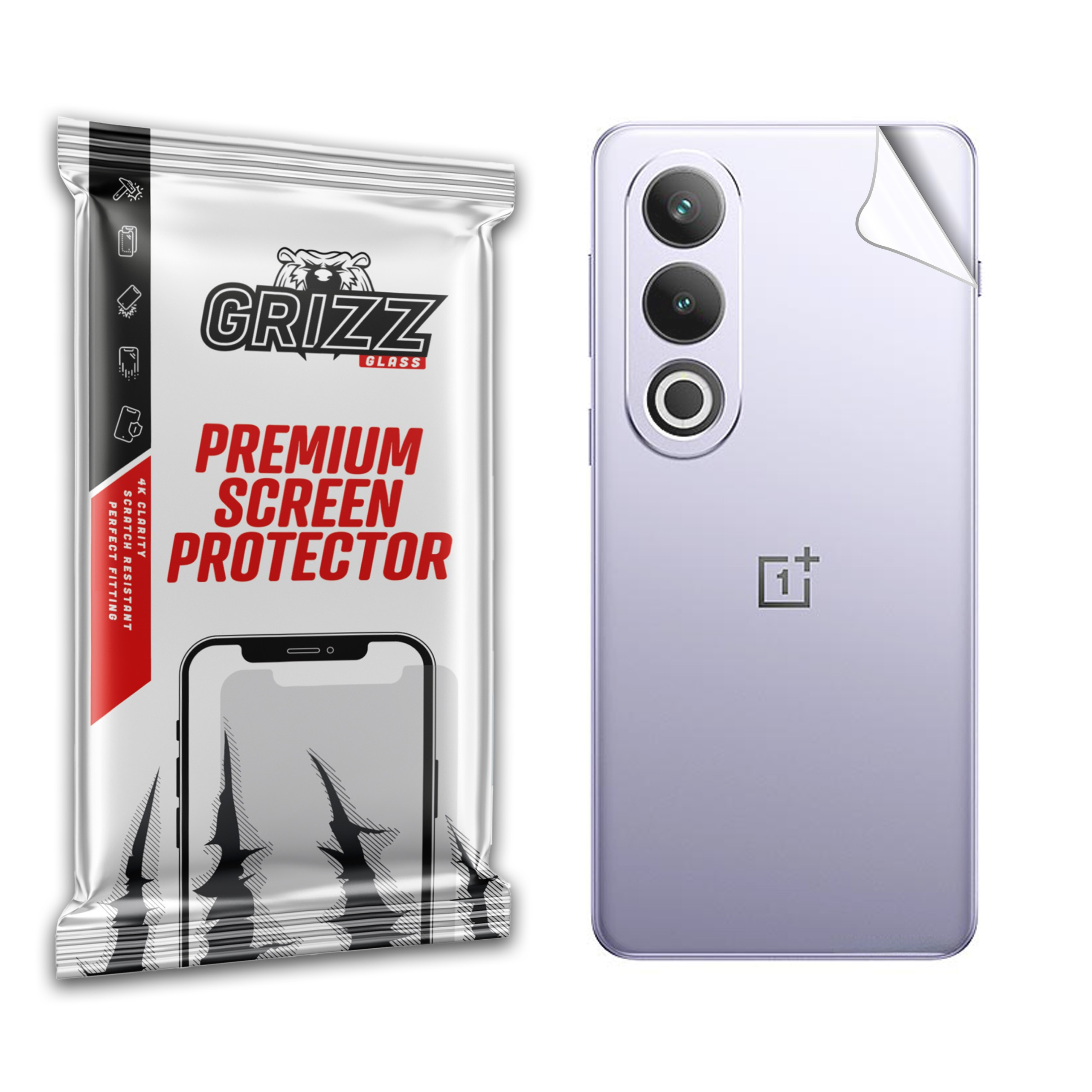 GrizzGlass UltraSkin OnePlus Ace 3V