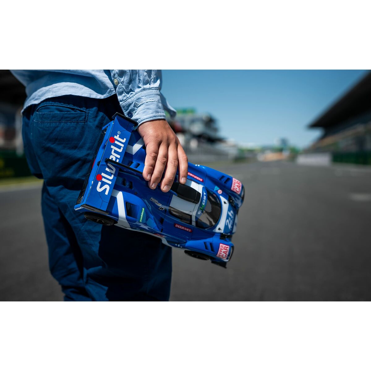 Remote-Controlled Car Exost 24h Le Mans 1:14 Blue Remote-Controlled Car Exost 24h Le Mans 1:14 Blue