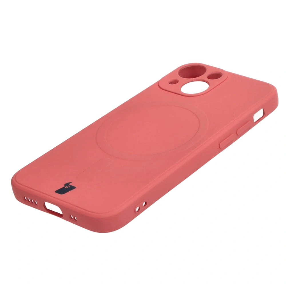Bizon Case Silicone MagSafe Sq Apple iPhone 13 Mini dirty pink