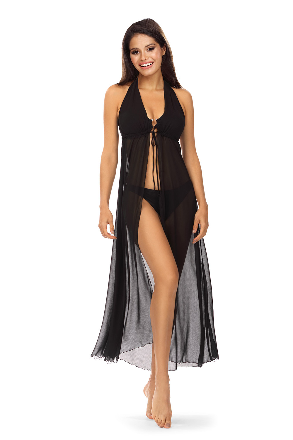  Beach tunic model 182771 Lorin  black