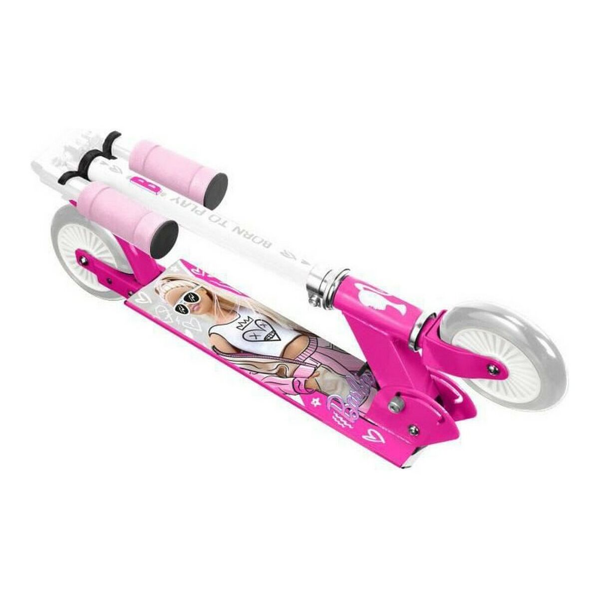 Scooter Stamp Barbie Pink