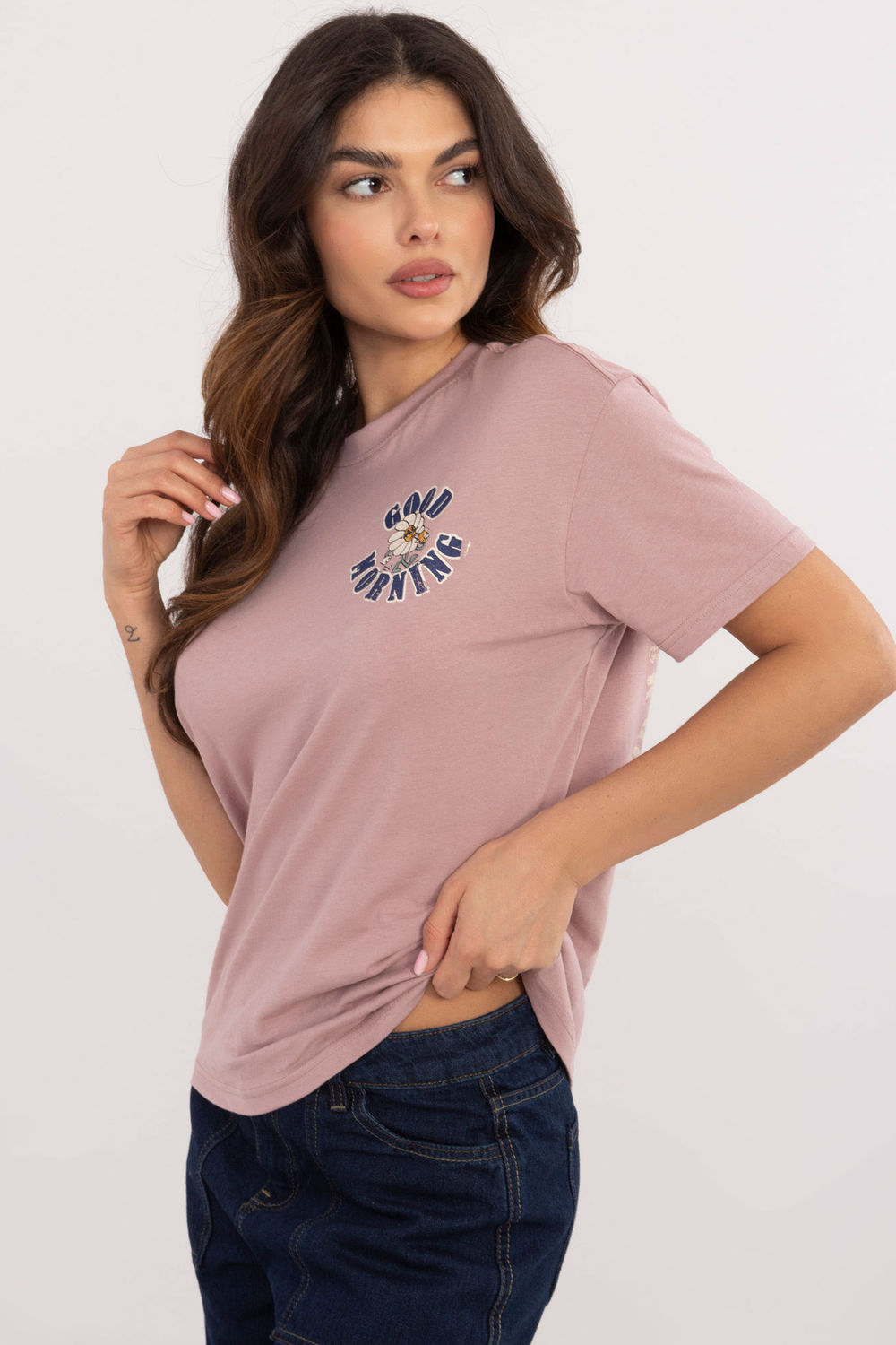  T-shirt model Sublevel  pink