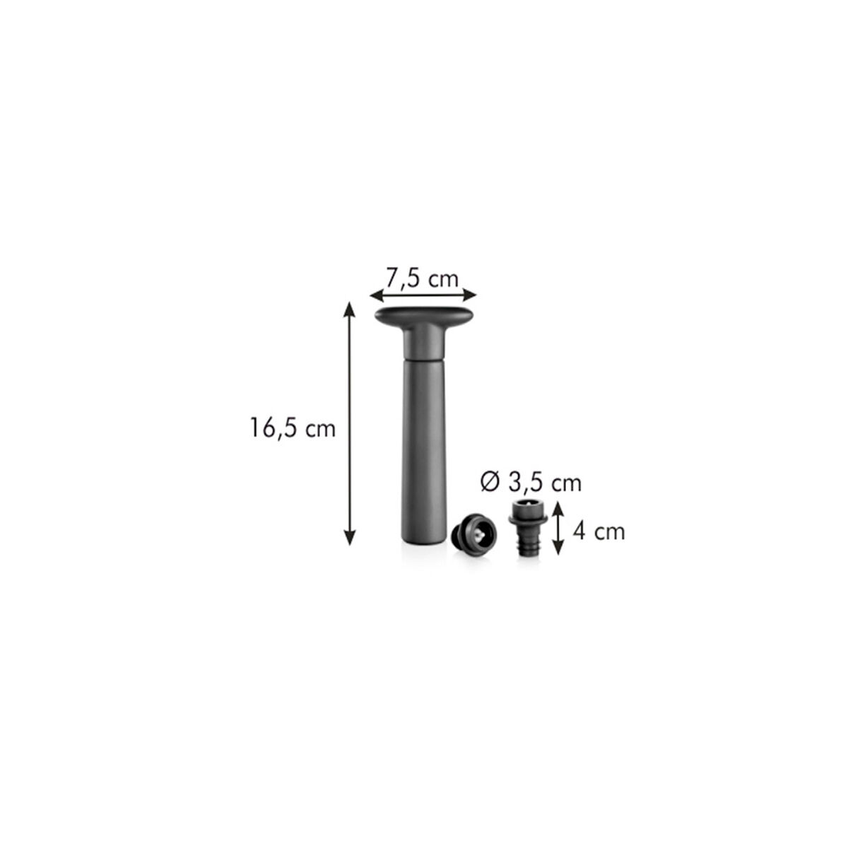 Void pump Tescoma Red Plastic 2 Pieces (2 Units) Void pump Tescoma Red Plastic 2 Pieces (2 Units)
