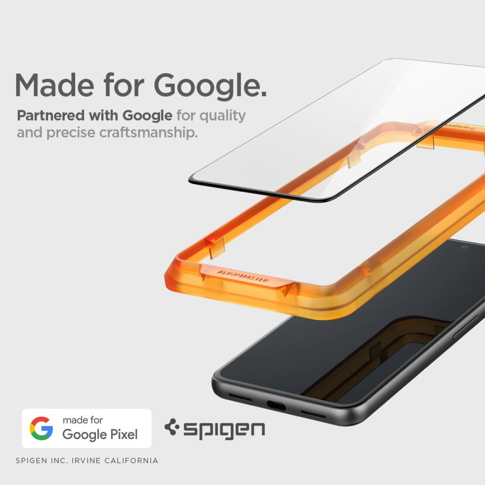 Spigen GLAS.tR AlignMaster FC Google Pixel 8 Black