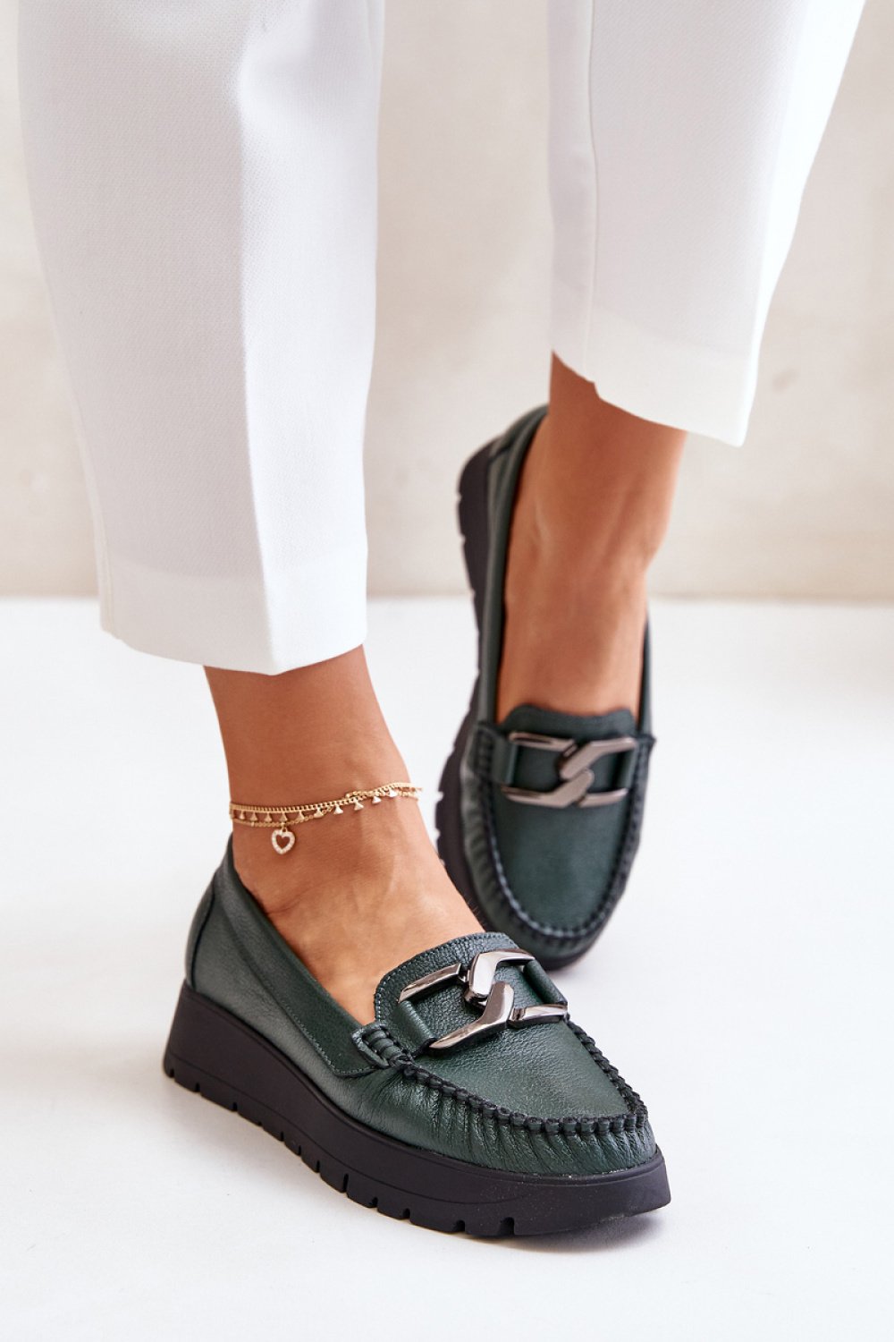  Mocassin model 201327 Step in style  green