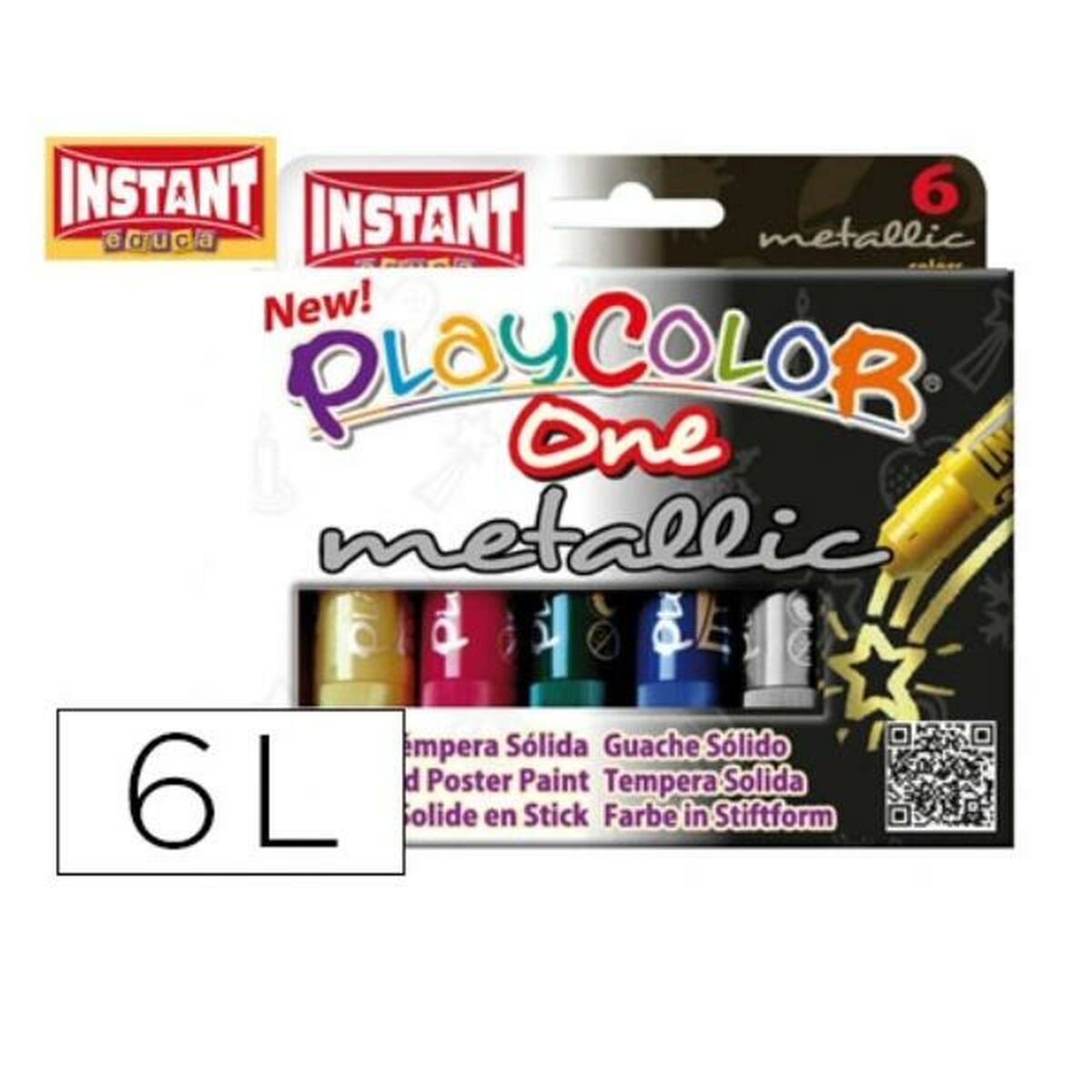 Marker pen/felt-tip pen INSTANT PlayColor metallic (6 Units)