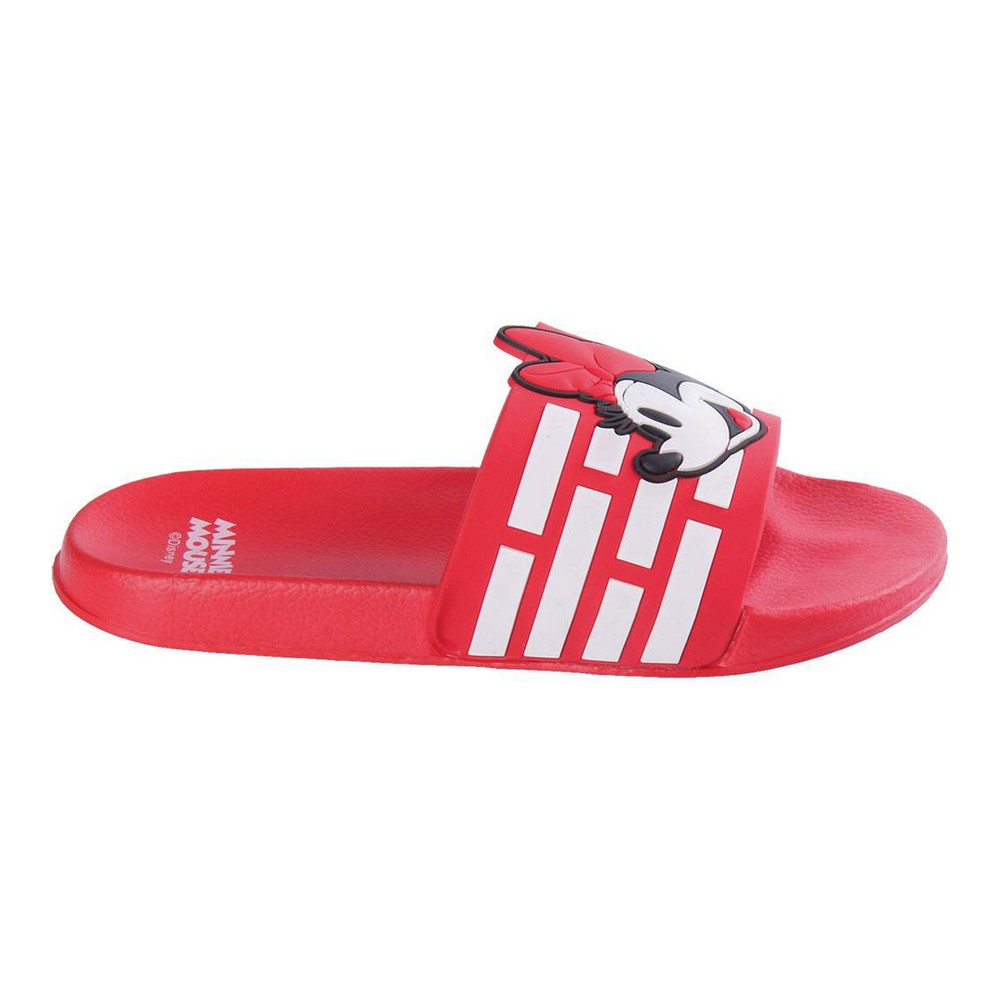 Flip Flops for Children Minnie Mouse Red