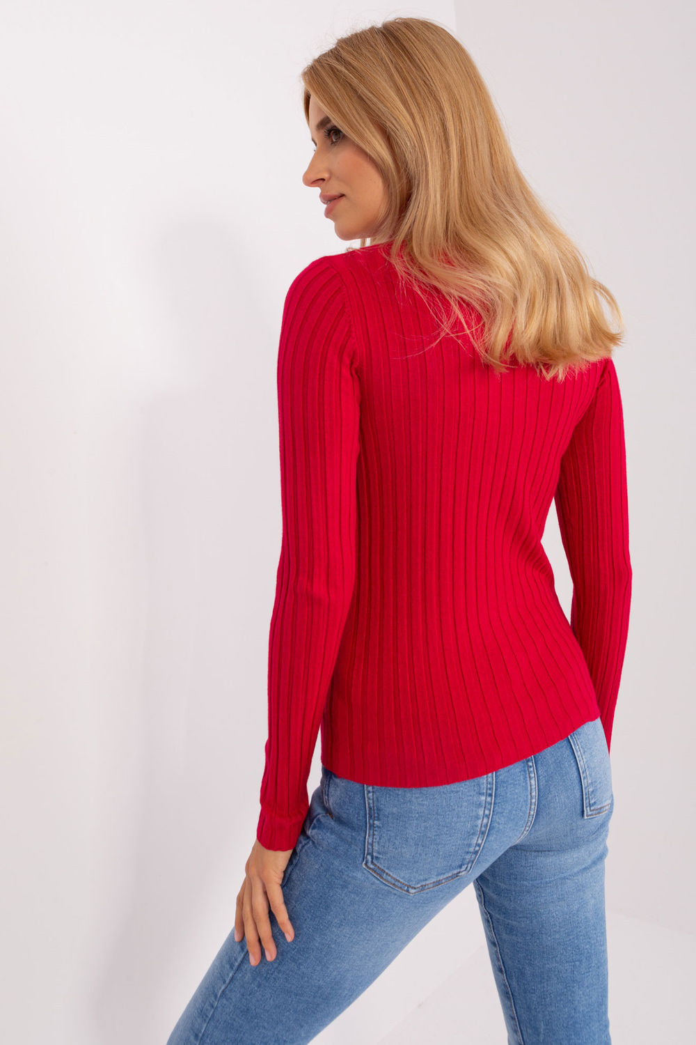  Turtleneck model 203015 Factory Price  red