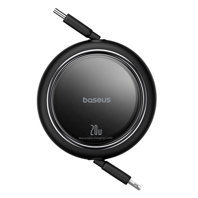 Baseus Free2Pull USB-C / Lightning cable 20W 1m (black)
