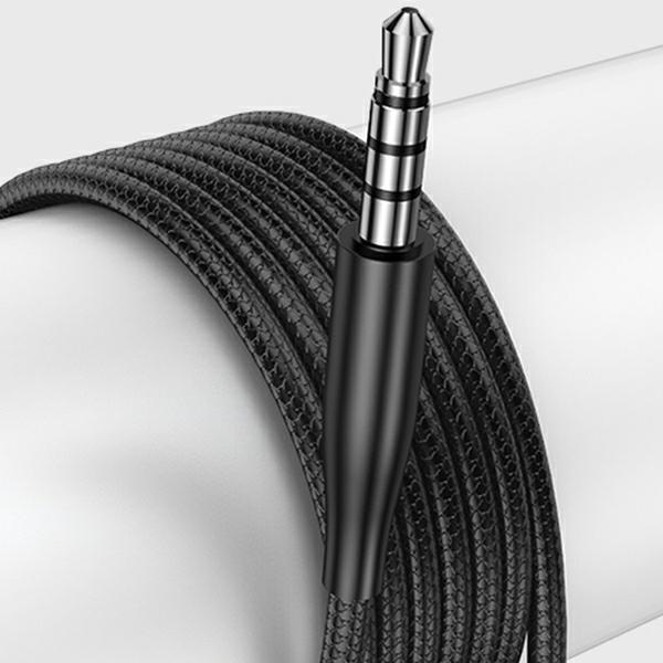 USAMS Earphones EP-42 3,5 mm black SJ475HS01-1