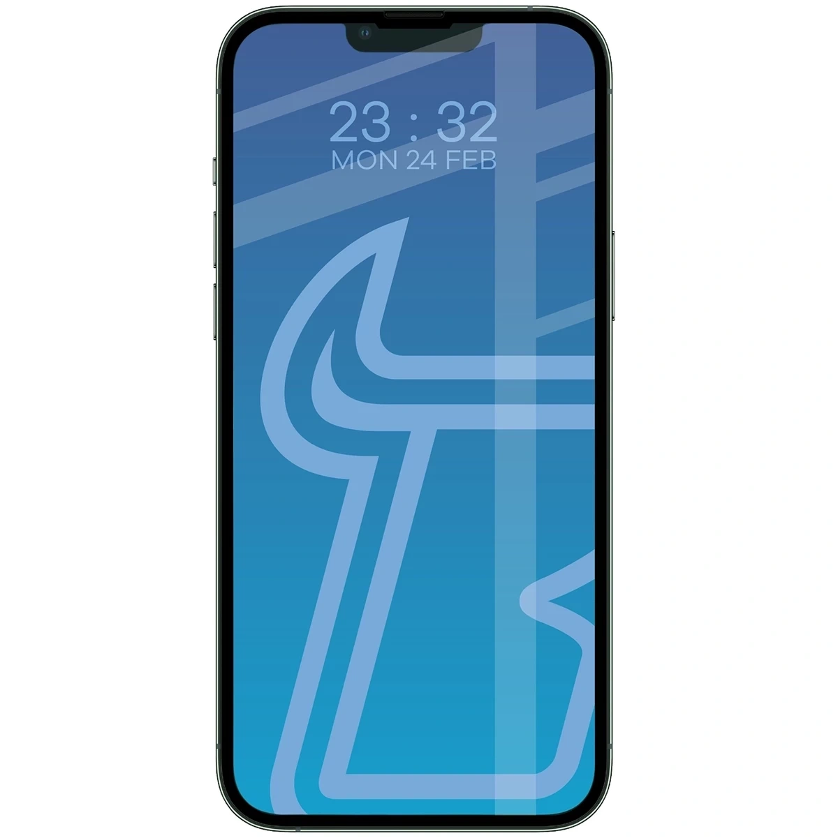 Szkło hartowane Bizon Glass Edge Duo do Apple iPhone 13 Pro Max czarna ramka [2 PACK]