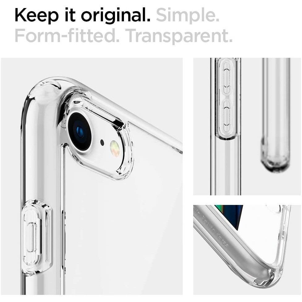 Spigen Ultra Hybrid Apple iPhone SE 2022/SE 2020/8/7 Crystal Clear