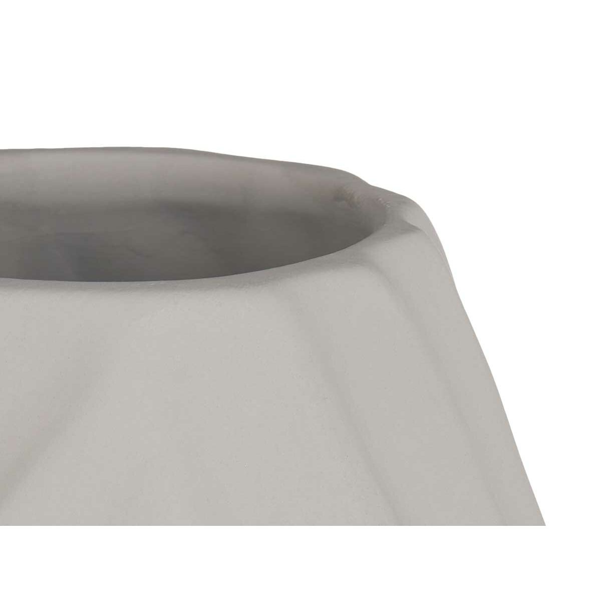 Vase Stripes Grey Ceramic 26 x 49 x 26 cm